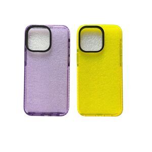 NWT 2 Iphone 15 Pro Max Cases Yellow Purple